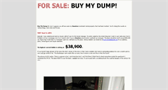 Desktop Screenshot of buymydump.com